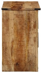 tömör mangófa tálalószekrény 3 fiókkal 55 x 35 x 60 cm