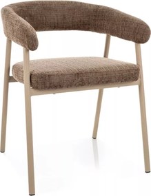 Katana karfás étkezőszék cappuccino/kasmír