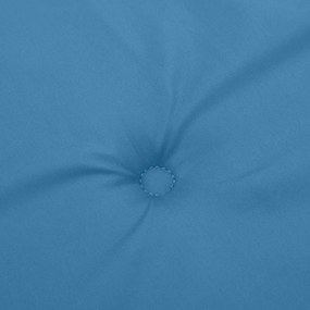2 db melange kék szövet kerti padpárna 180 x 50 x 7 cm