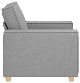 felhőszürke szövet kanapéfotel 60 cm