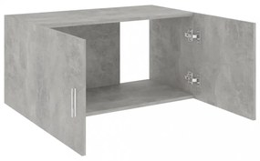betonszürke szerelt fa falra szerelhető szekrény 80x39x40 cm
