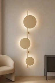KAJA K-5805 TALAR Bézs Színű Fali Lámpa 3xG9 10W IP20