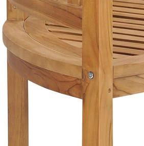 tömör tíkfa banán alakú pad 180 cm