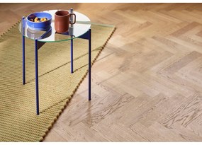 Kerek tárolóasztal üveg asztallappal ø 45 cm Beam – Hübsch