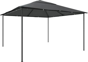 vidaXL antracitszürke pavilon 4 x 4 x 3 m 180 g/m²