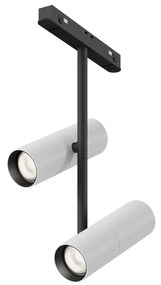 TR005-4-2X12W-DS-BW Elti Duo Alumínium Sín lámpafej Fehér Színű LED 24 W 2700-6000 Kelvin 1802 Lumen IP20
