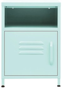 2 db menta acél éjjeliszekrény 35 x 35 x 51 cm