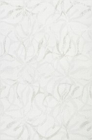 Zsinóros Szőnyeg Outdoor Szürke Bézs Virágos Krém Erkélyre Haga 200x290 cm