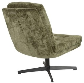 Zöld forgó fotel Kai – White Label