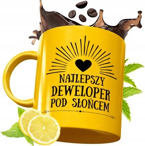 Prémium Arany Bögre Fejlesztőnek Ajándék Nyomtatott Fotóval