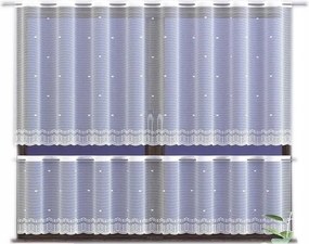 Mg Irigység jacquard 628/124 fehér 150x40cm M