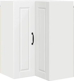 vidaXL Konyhaszekrény polcokkal ajtóval Fehér 57 x 57 x 80 cm Faanyag