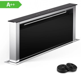 Klarstein Royal Flush Eco 75, páraelszívó, 75 cm, 650 m³/h, EEK A++, aktívszén szűrőkkel együtt