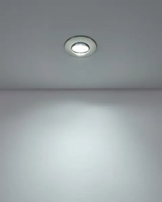 Eglo 300195 - 7 darabos GEDREZ beépíthető LED lámpakészlet, 4,9 W/230 V, Ø 9 cm, króm