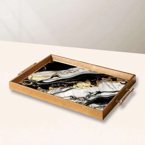 Üveg tálca, 38×24 cm – TPEA10016