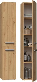 Nel II fürdőszoba szekrény, tölgy