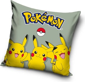 Pokémon Triple Sparkle párnahuzat 40x40 cm Velúr