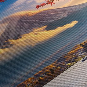 Kép - japán, Fuji hegy (90x60 cm)