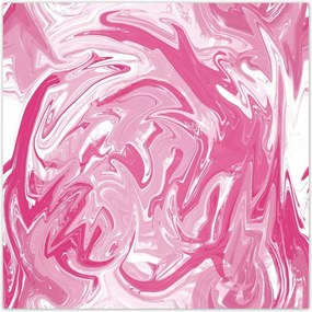 Poszterek 30x30 Tükröződés a vízben Rózsa