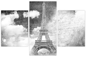 Kép - Vintage képeslap a városról N⁰3 (90x60 cm)
