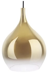 Drup aranyszínű üveg függőlámpa, ø 26 cm - Leitmotiv