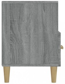szürke sonoma színű szerelt fa TV-szekrény 120 x 36 x 50 cm