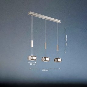 Fischer&amp;Honsel Colette 60193 Lepel lámpa 3x9W/LED 2700K 2900 lm IP20