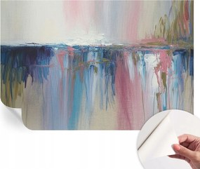 Öntapadós fali fotótapéta Hálószobába Színes absztrakt 104x70