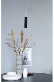 Fekete LED dimmelhető függőlámpa ø 10 cm Stina – Fischer &amp; Honsel