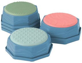 B-Toys - Gyermek egyensúlyozó kövek BALANCE & HOP 6 db