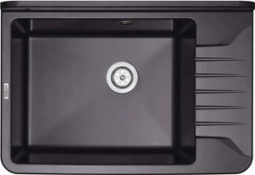 Deante 1 kamrás mosogató Garden grafit, fali, ZYT_211A