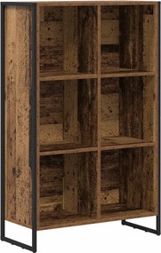 vidaXL Könyvespolc Öreg fa 99.5 x 30 x 108.5 cm Faanyag