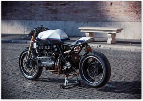 Poszterek 100x70 Klasszikus motorkerékpár Motor
