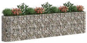 horganyzott vas gabion magaságyás 400x50x100 cm