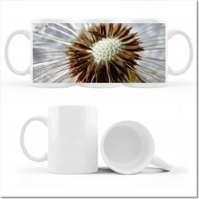 Nyomott mintás bögre Pitypang Virág Virágok