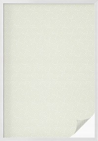 Tejüveg ablakfólia az adatvédelem érdekében Göndör vonalak 100x146