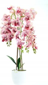 Mesterséges Orchidea Virág ,sűrű rózsaszín 70cm