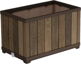 Műanyag önöntözős virágcserép Deco Rectangle – Keter