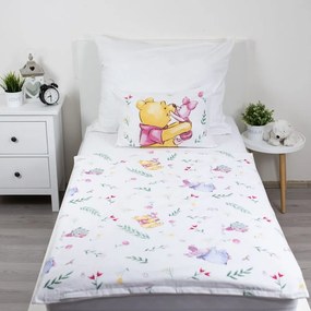 Pamut gyerek ágyneműhuzat babaágyhoz 100x135 cm Winnie the Pooh "Pooh Hugs" – Jerry Fabrics