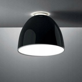 Artemide Nur Mini Gloss mennyezeti halogén 150W fekete A245510