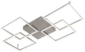 Design mennyezeti lámpa acél LED-del és dimmerrel - Plazas Mondrian