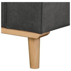 Sötétszürke kanapé 193 cm Beata – Ropez