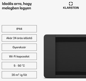 Blumfeldt Cosmic Beam infravörös fali fűtőtest, kültérre, 5 és 50 fok között, IP44, 25 m²-ig