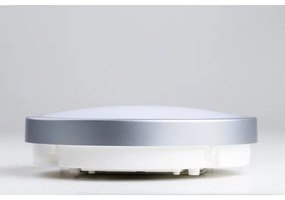 Brilagi - LED Fürdőszobai mennyezeti lámpa PERA 18W/230V átm. 22 cm IP65 ezüst