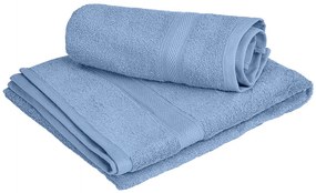 CLARYSSE ELEGANCE fürdőlepedő 70x140 cm kék, 100% pamut