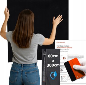 Öntapadós tapéta Vízálló Konyha Fal Bútor Fekete Bőr