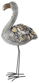 InDecor Ebi kerámia flamingó, 28 x 17 x 60 cm