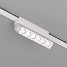 DK/EU-5307-WH Slim magnetic track light AIR GRILL, 6W, 3000K, white color — DK/EU-5307-WH