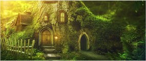 Kép - Mesebeli erdő (120x50 cm)