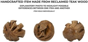 Golyós teak ø 50cm